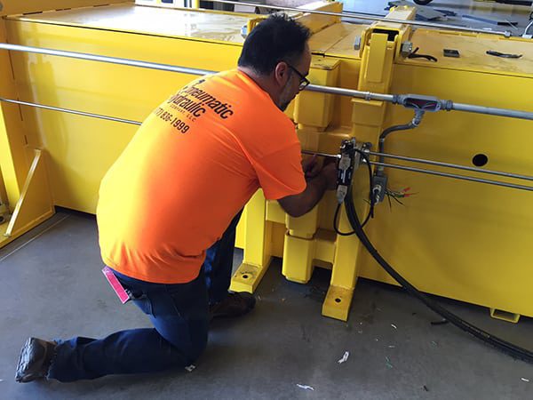 Field Service and installation of test system by Pneumatic and Hydraulic